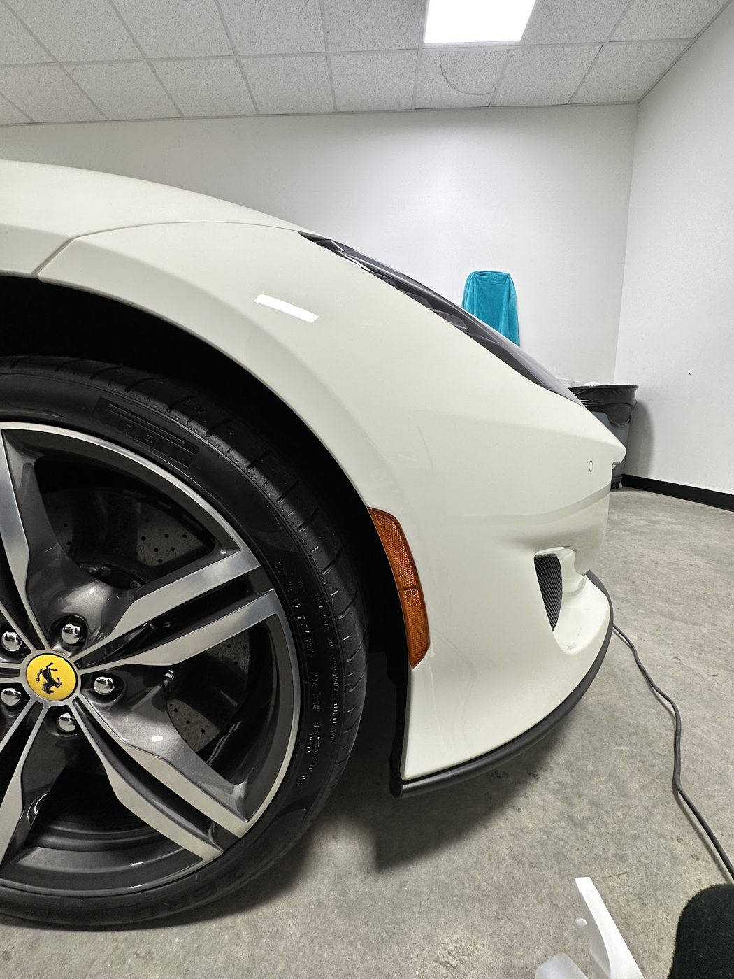 Ferrari in the studio